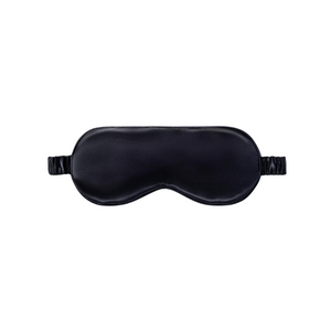 Black Satin Eye Mask