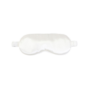 White Satin Eye Mask