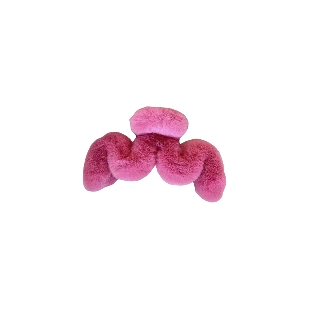 Fluffy Jumbo Hair Clip