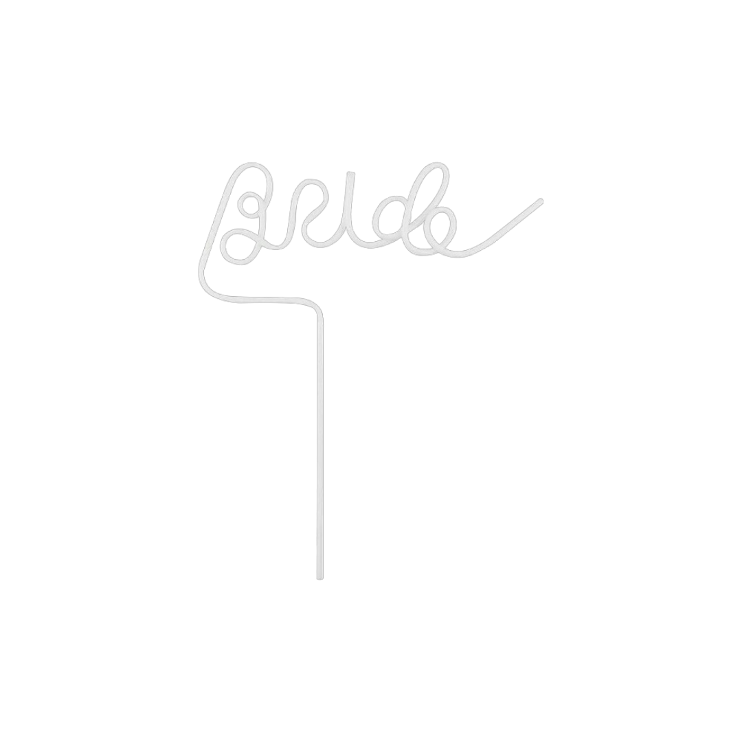 The 'Bride' Straw