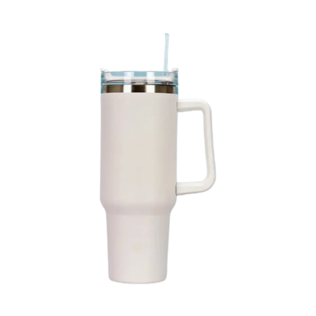 Jumbo Tumbler (Off White / Nude)