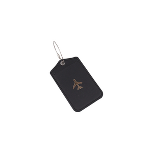 Black Luggage Tag