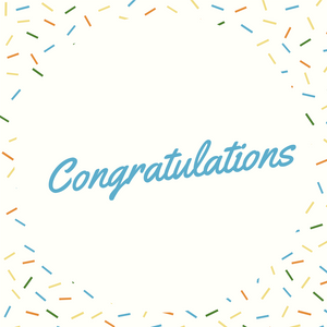 Congratulations