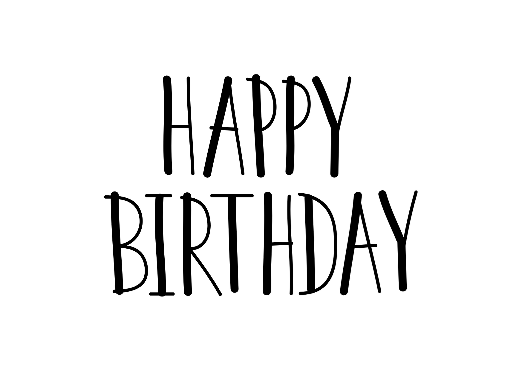 Happy Birthday
