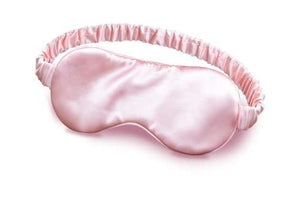 Pink Satin Eye Mask